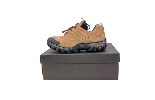 Tênis Adventure Couro Stronge Front Trekking Stop Boots R40- Marfim/Café - Image 4