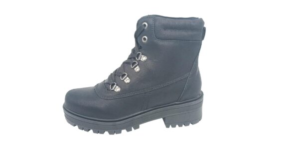 Bota Feminina Coturno Tratorado  Mooncity Preto - Image 2