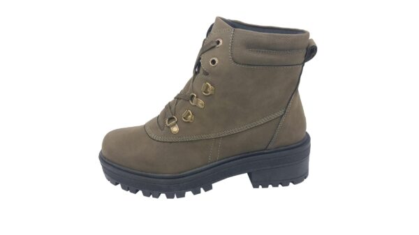 Bota Feminina Coturno Tratorado Mooncity Verde - Imagem 2