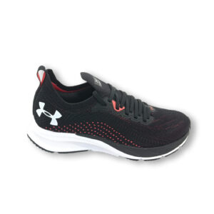 Tênis Masculino de Corrida Under Armour charged Slight/Preto Vermelho Branco