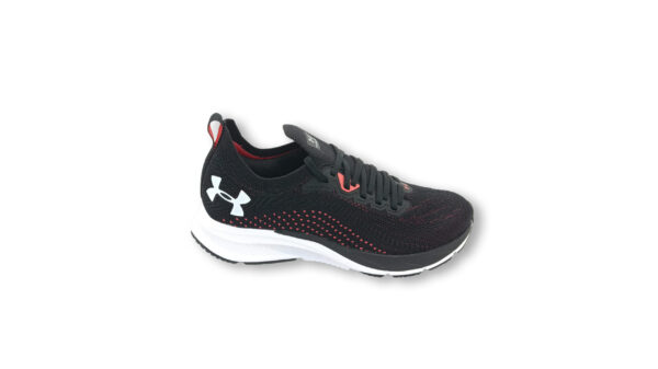 Tênis Masculino de Corrida Under Armour charged Slight/Preto Vermelho Branco
