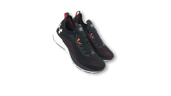 Tênis Masculino de Corrida Under Armour charged Slight/Preto Vermelho Branco - Image 4