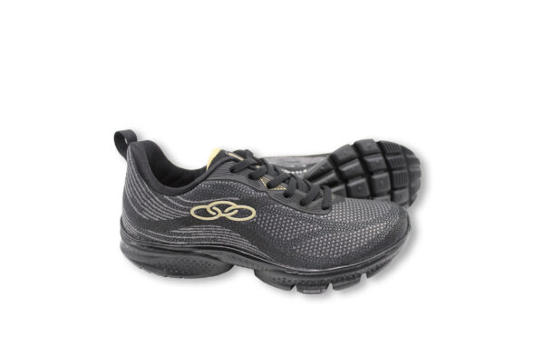 Tênis Olympikus  Celeste Feminino -Chumbo+Preto - Image 2