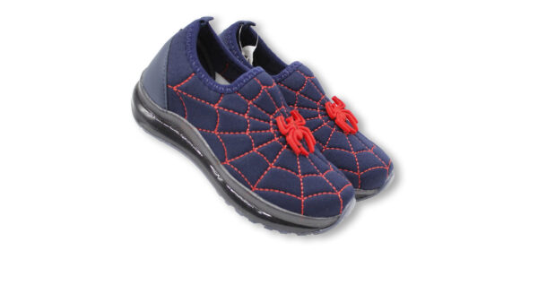 Tênis Infantil Club Happy Spider Marinho com Luzes LED - Image 3