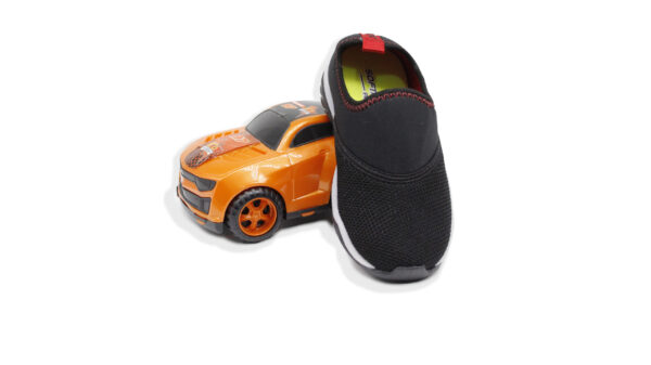 Tênis infantil Kidy Play respi-tec preto vermelho +brinquedo(carrinho) - Image 4