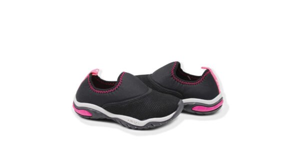 Tênis infantil Kidy Play Respi-tec preto/pink neon + brinquedo(moto) - Image 2