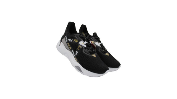 Tênis Fila Extase Feminino - Preto+Dourado - Image 2