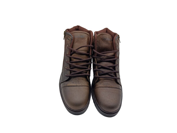 Bota Wonder Garagem Ziper 3129 - Marrom - Image 3
