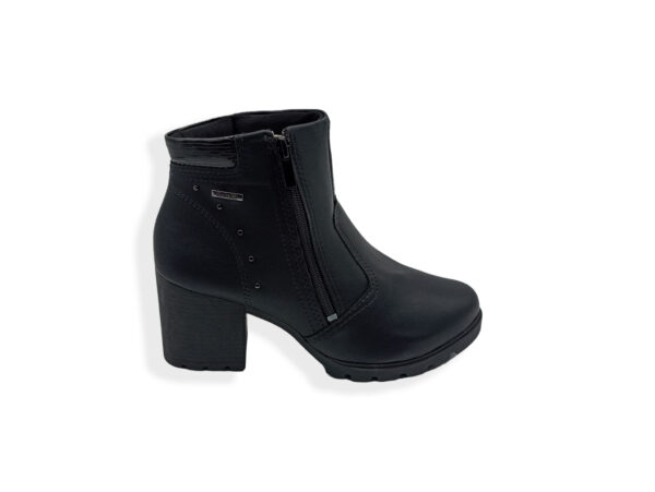 Bota Dakota Salto Médio com zíper Feminina  Preto - Image 2