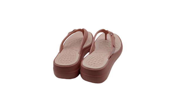 Tamanco Azaleia Lia Soft Care Feminino - Nude medio -preto bege - Image 3