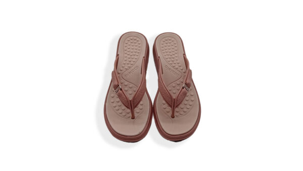 Tamanco Azaleia Lia Soft Care Feminino - Nude medio -preto bege - Image 2
