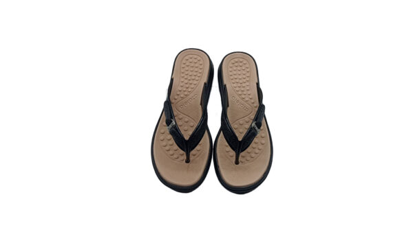 Tamanco Azaleia Lia Soft Care Feminino - Nude medio -preto bege - Image 6