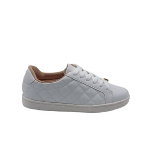 Tênis Casual Feminino Modare napa pele Strech Branco