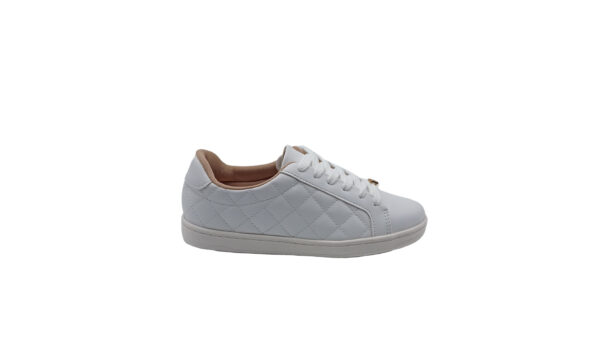 Tênis Casual Feminino Modare napa pele Strech Branco