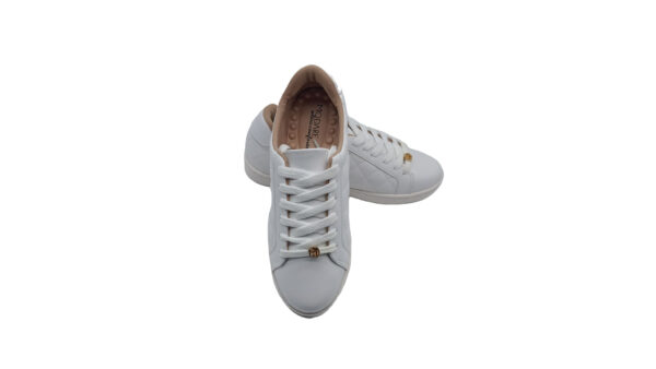 Tênis Casual Feminino Modare napa pele Strech Branco - Image 2