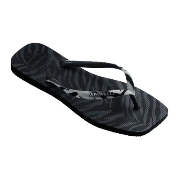 Chinelo Havaianas Slim Square Velvet-Preto adulto Feminino - Image 3