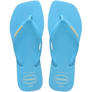 Havaianas slim Square logo pop-up azul lavanda