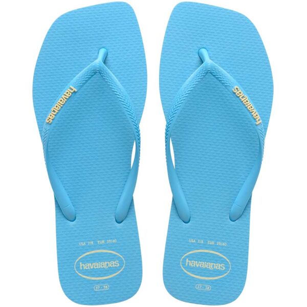 Havaianas slim Square logo pop-up azul lavanda